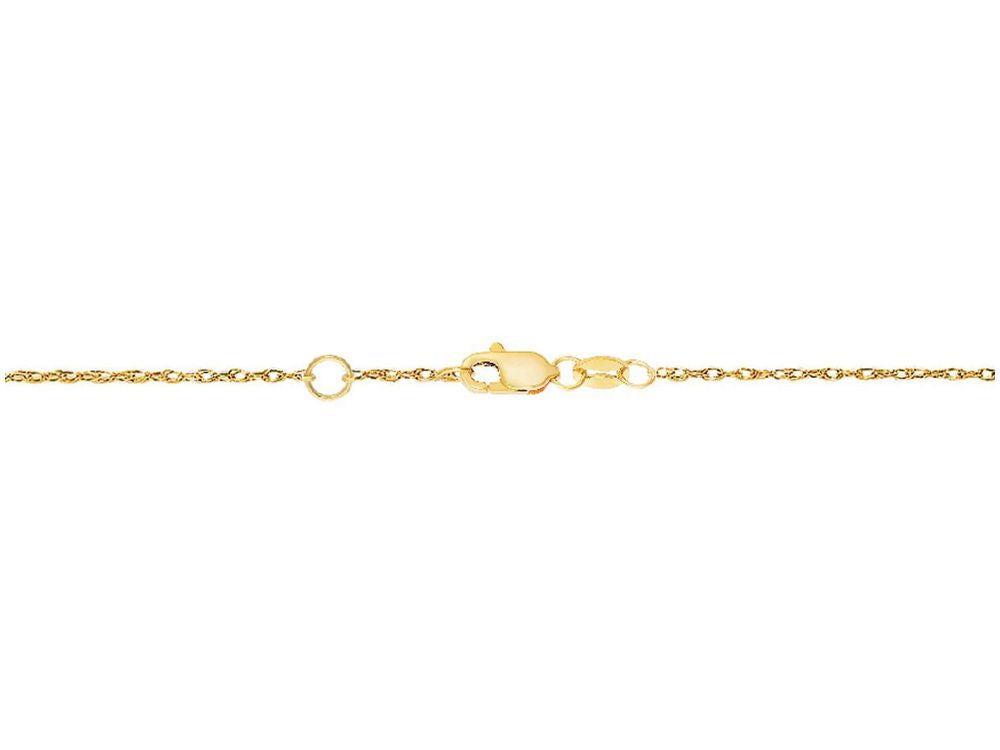 Finejewelers 14 Kt Yellow Gold 18 Inch Extenders At 16 Inch and 17 Inch Loose Rope Chain Necklace S