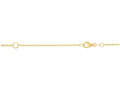 Finejewelers 14 Kt Yellow Gold 18 Inch Extendable 1.5mm Round Cable Chain Necklace Ext.at 16 Inch Lobster Clas