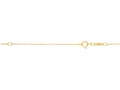 Finejewelers 14 Kt Yellow Gold 162 Inch 1.2mm Cable Chain Necklace Ext.at 16 Inch Lobster Clasp