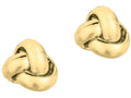 Finejewelers 14 Kt Yellow Gold One Row Love Knot Post Earring