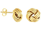 Finejewelers 14 Kt Yellow Gold Round Love Knot Earring