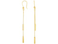 Finejewelers 14 Kt Yellow Gold 2.7x66mm Ball Drop Earring With Euro-wire