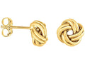 Finejewelers 14 Kt Yellow Gold Fancy Post Love Knot Earring