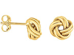 Finejewelers 14 Kt Yellow Gold Fancy Post Love Knot Earring