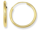 Finejewelers 14 Kt Yellow Gold Round Endless Hoop Earring