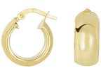 Finejewelers 14 Kt Yellow Gold Small Timeless Hoop Earring