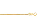 Finejewelers 14 Kt Yellow Gold 16 Inch 1.0mm Foxtail Chain Necklace With Lobster Clasp