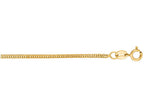 Finejewelers 14 Kt Yellow Gold 16 Inch 1.0mm Foxtail Chain Necklace With Lobster Clasp