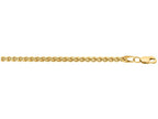 Finejewelers 14 Kt Yellow Gold 18 Inch 2.8mm Lite Weight Wheat Chain Necklace With Lobster Clasp