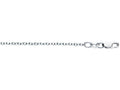 Finejewelers 18 Kt White Gold 16 Inch 1.5mm Bright Cut Round Cable Chain Necklace With Lobster Clasp