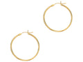 Finejewelers 14 Kt Yellow Gold 2x30mm Round Tube Hoop Fancy Earring