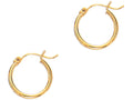 Finejewelers 14 Kt Yellow Gold 2x20mm Super Lite Tube Earring