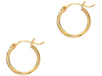 Finejewelers 14 Kt Yellow Gold 2x20mm Super Lite Tube Earring