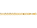 Finejewelers 14 Kt Yellow Gold 7 Inch 5.5mm Bright Cut Mariner Link Bracelet Chain With Lobster Clasp