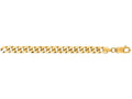 Finejewelers 14 Kt Yellow Gold 8.50 Inch 5.8mm Bright Cut Miami Cuban Link Bracelet Chain With Lobster Cla Sp