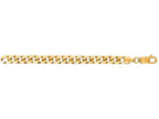 Finejewelers 14 Kt Yellow Gold 8.50 Inch 5.8mm Bright Cut Miami Cuban Link Bracelet Chain With Lobster Cla Sp