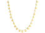 Finejewelers 14 Kt Yellow Gold 16 Inch 7mm Bright Cut Round Choker Necklace With Lobster Clasp