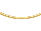 Finejewelers 14 Kt Yellow Gold 7 Inch 6.0mm Bright Cut Classic Omega Bracelet With Box Catch
