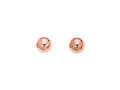 Finejewelers 14 Kt Rose Gold 5.0mm Ball Post Earring