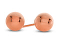 Finejewelers 14 Kt Rose Gold 6.0mm Ball Post Earring