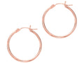 Finejewelers 14 Kt Rose Gold 2x25mm Super Lite Tube Earring