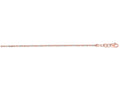 Finejewelers 14 Kt White Gold 16 Inch With 1.5mm Bright Cut Sparkle Chain Necklace With Lobster Clasp