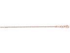 Finejewelers 14 Kt White Gold 16 Inch With 1.5mm Bright Cut Sparkle Chain Necklace With Lobster Clasp