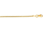 Finejewelers 14 Kt Yellow Gold 16 Inch 1.7mm Round Box Chain Necklace With Lobster Clasp