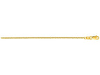 Finejewelers 14 Kt Yellow Gold 16 Inch 1.9mm Bright Cut Forsantina Chain Necklace With Lobster Clasp