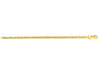 Finejewelers 14 Kt Yellow Gold 18 Inch 3.0mm Bright Cut Forsantina Chain Necklace With Lobster Clasp