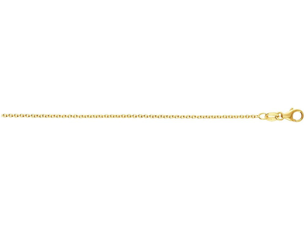 Finejewelers 14 Kt Yellow Gold 16 Inch 1.25mm Round Cable Chain Necklace With Lobster Clasp