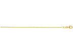 Finejewelers 14 Kt Yellow Gold 16 Inch 1.25mm Round Cable Chain Necklace With Lobster Clasp