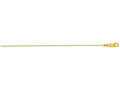 Finejewelers 14 Kt Yellow Gold 18 Inch 0.5mm Round Cable Chain Necklace With Lobster Clasp