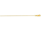 Finejewelers 14 Kt Yellow Gold 18 Inch 0.5mm Round Cable Chain Necklace With Lobster Clasp