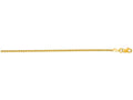 Finejewelers 14 Kt Yellow Gold 16 Inch 1.5mm Round Wheat Chain Necklace With Lobster Clasp