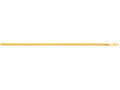 Finejewelers 14 Kt Yellow Gold 18 Inch 3.2mm Square Franco Chain Necklace With Lobster Clasp