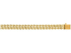 Finejewelers 14 Kt Yellow Gold 7 Inch 6.0mm Bright Cut Multi Line Rope Bracelet Chain With Box Catch Clasp