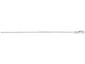 Finejewelers 14 Kt White Gold 16 Inch 0.8mm Classic Box Chain Necklace With Lobster Clasp