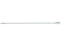 Finejewelers 14 Kt White Gold 16 Inch 1.8mm Bright Cut Cable Link Chain Necklace With Lobster Clasp
