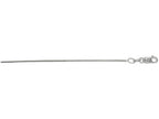 Finejewelers 14 Kt White Gold 16 Inch 0.9mm Bright Cut Franco Chain Necklace With Lobster Clasp