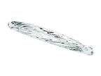 Finejewelers 14 Kt White Gold 7 Inch 5.0mm Twisted Fancy Bangle With Clasp