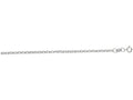 Finejewelers 14 Kt White Gold 16 Inch 2.0mm Bright Cut Round Rolo Chain Necklace With Spring Ring Clasp