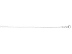 Finejewelers 14 Kt White Gold 16 Inch 1.25mm Round Round Cable Round Cable Chain Necklace Lobster Clasp