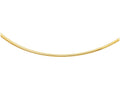 Finejewelers 14 Kt Yellow Gold 16 Inch 2.0mm Bright Cut Classic Omega Necklace With Lobster Clasp