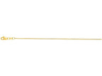 Finejewelers 10 Kt Yellow Gold 18 Inch 0.6mm Round Wheat Chain Necklace With Lobster Clasp