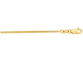 Finejewelers 10 Kt Yellow Gold 18 Inch 1.50mm Bright Cut Gourmette Chain With Lobster Clasp
