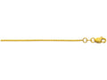 Finejewelers 10 Kt Yellow Gold 18 Inch 1.0mm Shiny Box Chain With Lobster Clasp