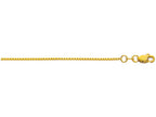 Finejewelers 10 Kt Yellow Gold 18 Inch 1.0mm Shiny Box Chain With Lobster Clasp