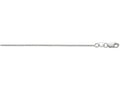 Finejewelers 10 Kt White Gold 18 Inch 1.0mm Shiny Box Chain With Lobster Clasp