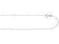Finejewelers 925 Sterling Silver 18 Inch With Rhodium Finish Chain With Spring Ring Clasp